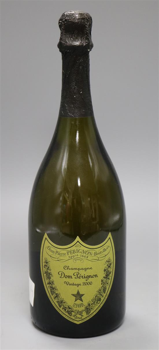 A bottle of vintage Dom Perignon, 2000